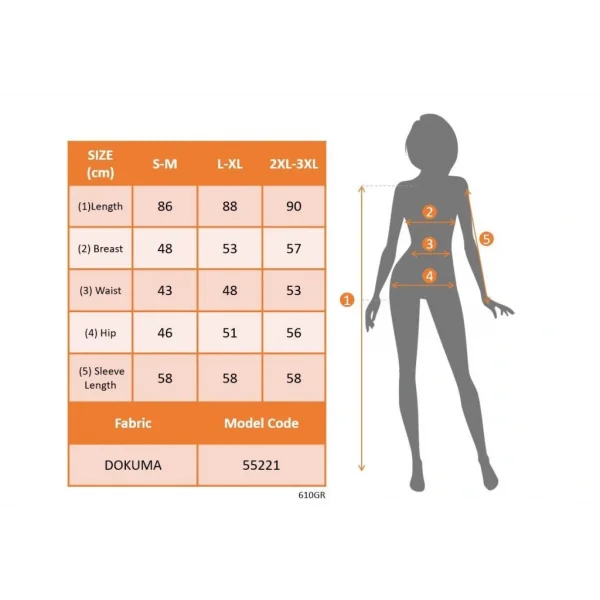 Kadın Uzun Kollu Yakalı önden Düğmeli Dokuma Ceket
