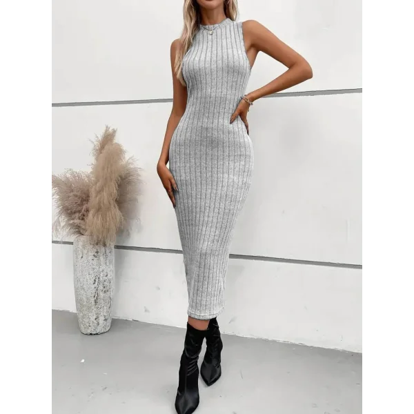 Kadın Uzun Kollu Yarı Balıkçı Yaka şardonlu Dalgıç Elbise Ve Uzun Hırka Ikili Takım