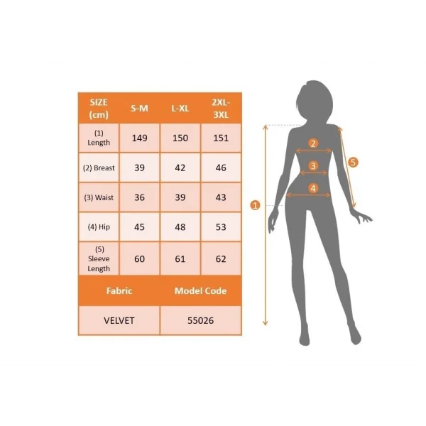 Kadın Uzun Kollu Yırtmaçlı önü Pile Detay Kadife Elbise