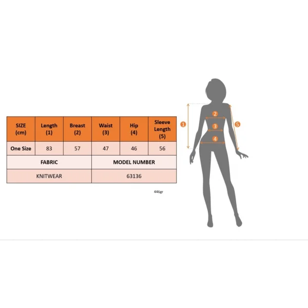 Kadın Uzun Kollu Yuvarlak Yaka çizgili çok Renkli Triko Elbise