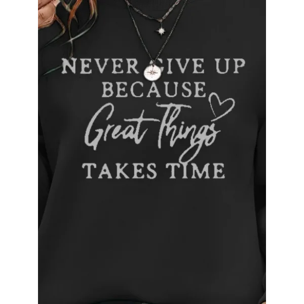 Kadın Uzun Kollu Yuvarlak Yaka Iki Iplik şardonlu Bluz