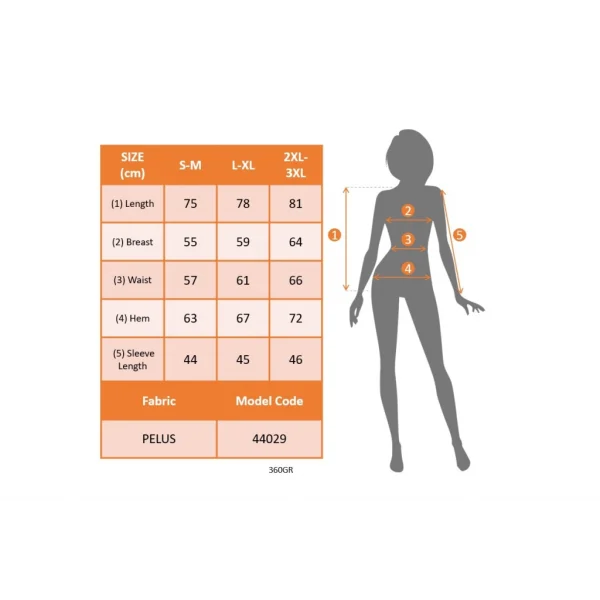 Kadın Uzun Kollu Yuvarlak Yakalı Cepli Peluş Bluz