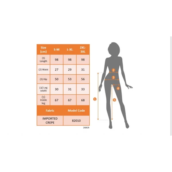 Kadın Yüksek Bel Cepli Rahat Kesim Ithal Krep Pantolon