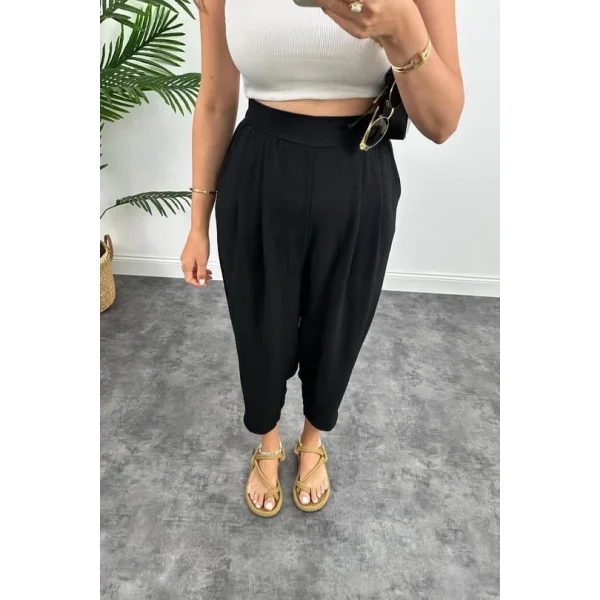 Kadın Yüksek Bel Hürrem Pantolon