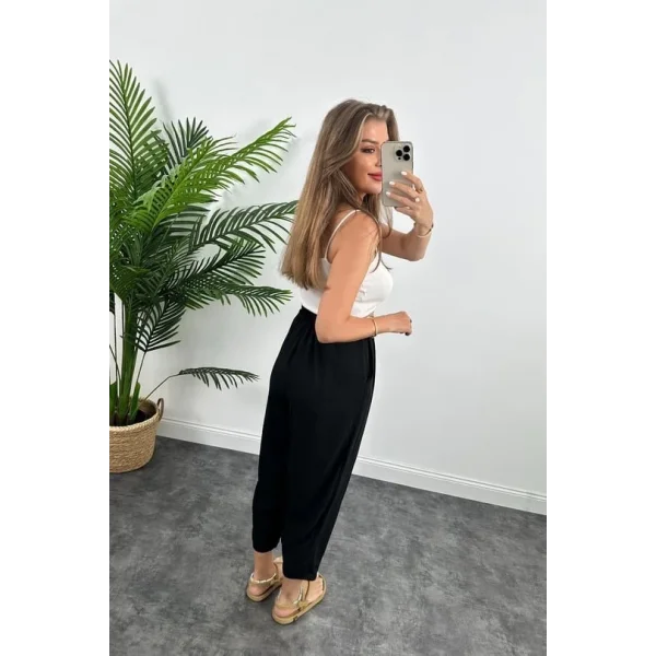 Kadın Yüksek Bel Hürrem Pantolon