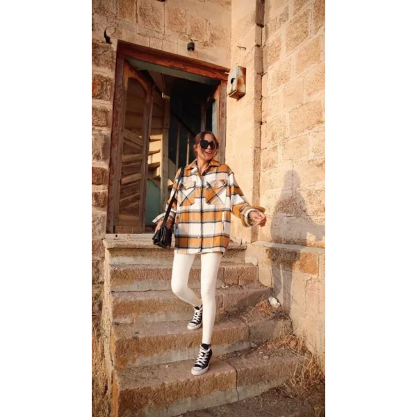 Kadın Yüksek Bel Içi şardonlu Fırsat ürün Toparlayıcı Tayt