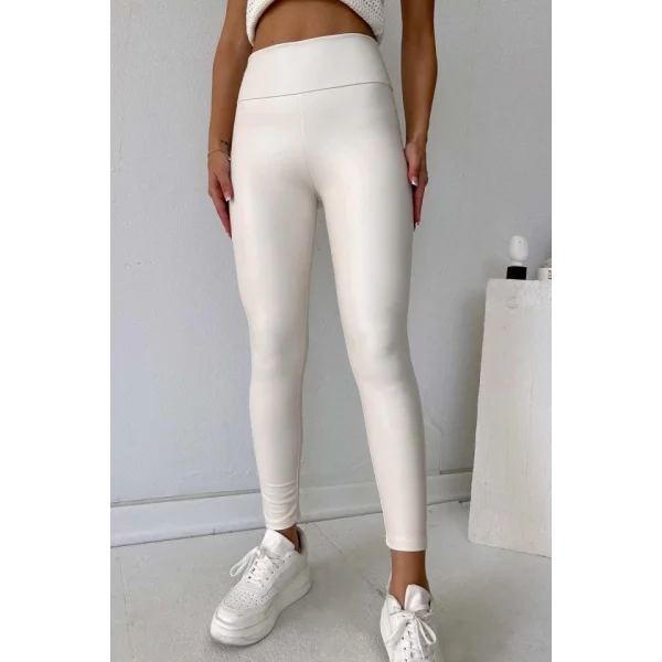 Kadın Yüksek Bel Içi şardonlu Fırsat ürün Toparlayıcı Tayt