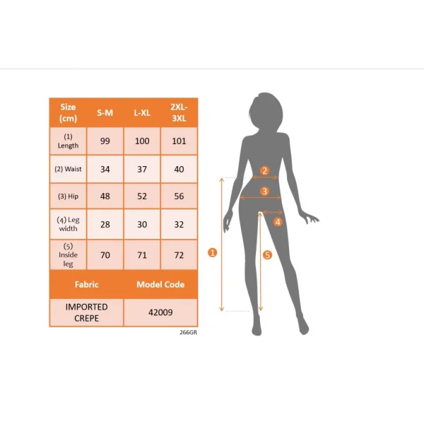 Kadın Yüksek Bel önden Düğmeli Ithal Krep Pantolon