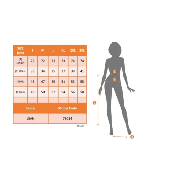 Kadın Yüksek Bel önden Yırtmaçlı Cepli idi Kot Etek
