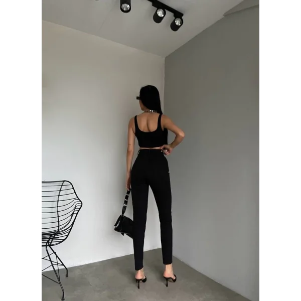 Kadın Yüksek Bel Skny Jeans Pantolon