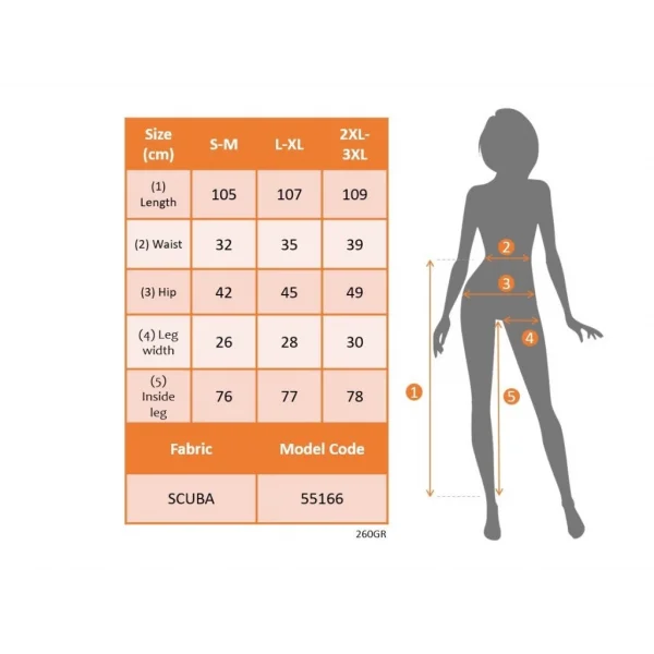 Kadın Yüksek Bel Tokalı Ispanyol Paçalı Dalgıç Pantolon