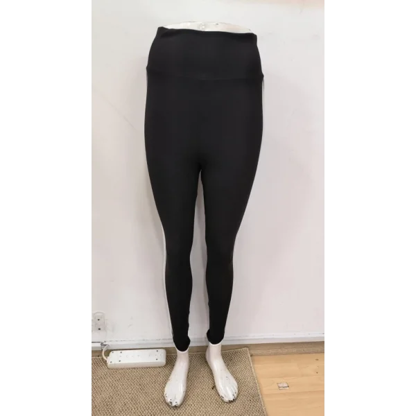 Kadın Yüksek Bel Yan şerit Detaylı Dalgıç Tayt