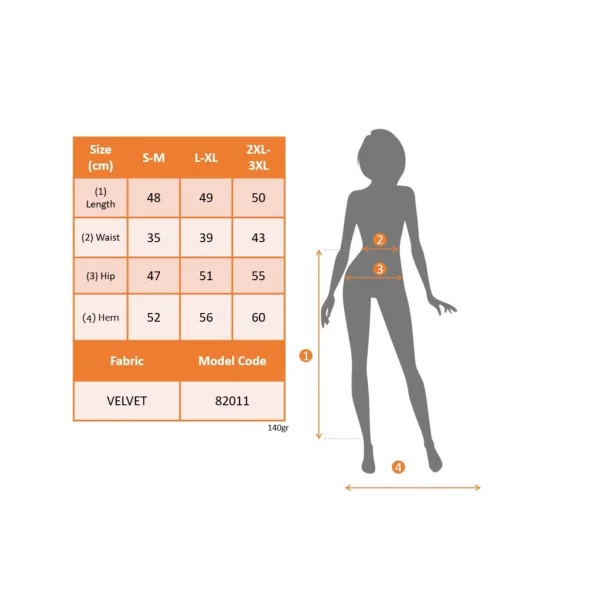 Kadın Yüksek Bel Yandan Yırtmaçlı Kısa Kadife Etek