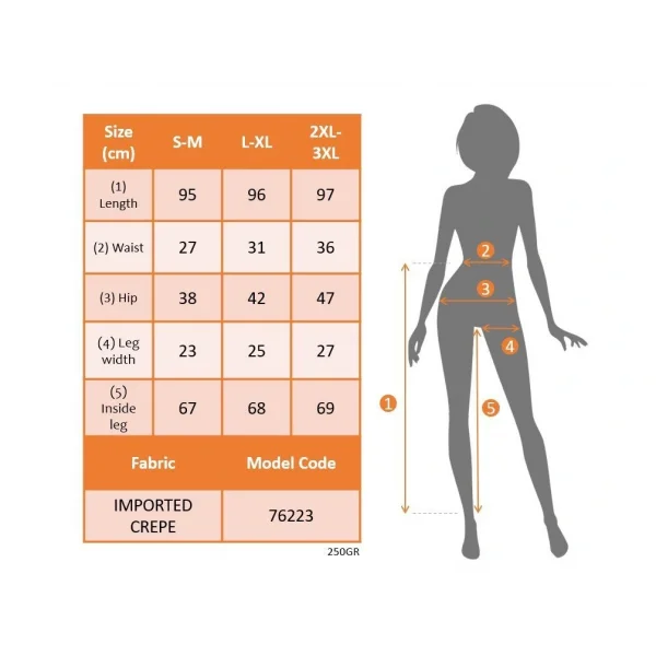 Kadın Yüksek Bel Yanlardan Dantelli Paçaya Doğru Geniş Kesim Detaylı Ithal Krep Pantolon