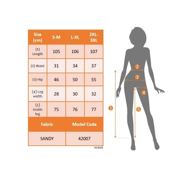 Kadın Yüksek Bel Yanları Volanlı Cepli Sandy Pantolon