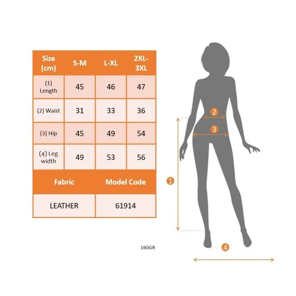 Kadın Yüksek Belli Yandan çivili Mini Deri Etek