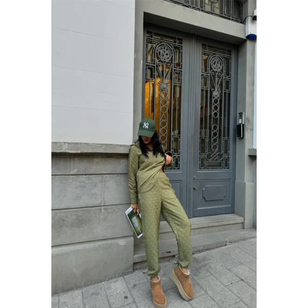 KAPİTONE KAPİŞONU EŞOFAN TAKI  Haki