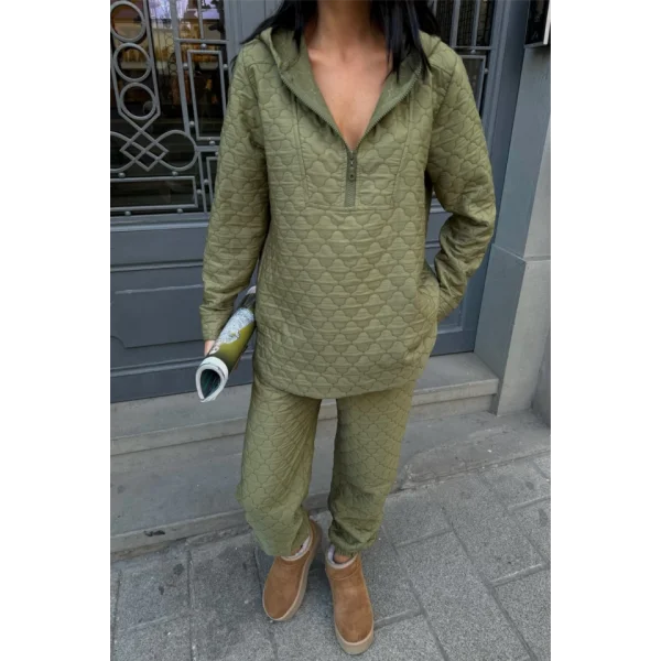 KAPİTONE KAPİŞONU EŞOFAN TAKI  Haki