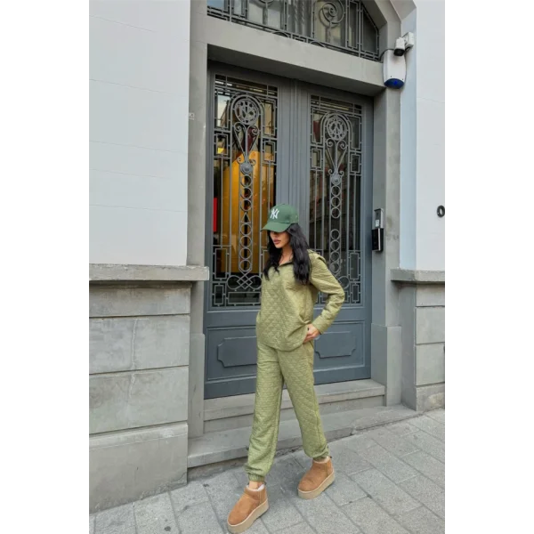 KAPİTONE KAPİŞONU EŞOFAN TAKI  Haki