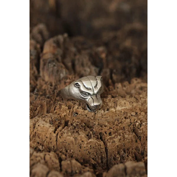 Kaplan Model Ayarlanabilir Erkek Yüzük