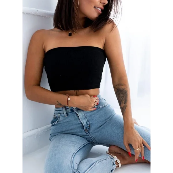 Kaşkorse Kumaş Büstiyer Bluz