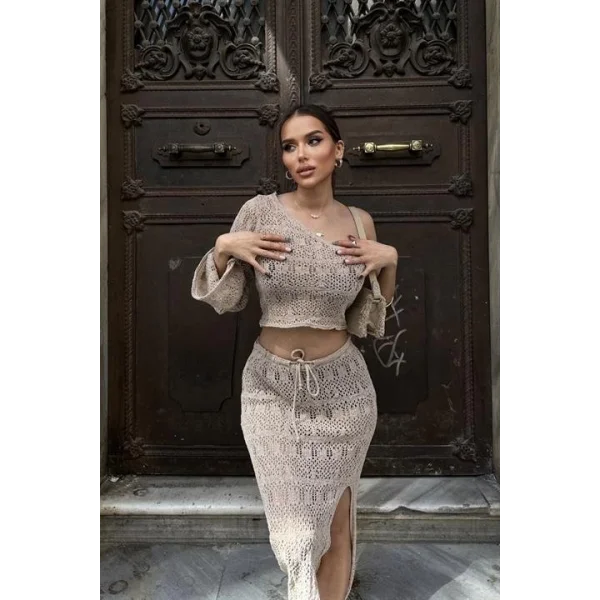 Katy Ajurlu Tek Kol Takım 9710-015