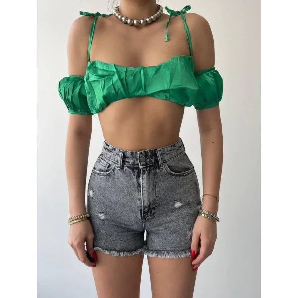 Kelsey Saten Büstiyer