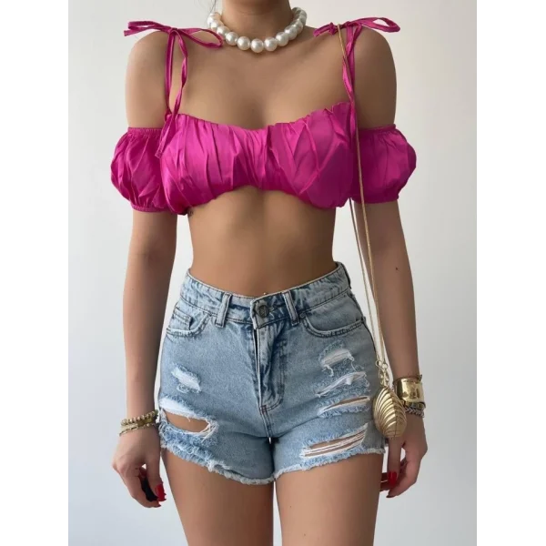 Kelsey Saten Büstiyer