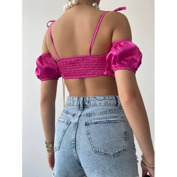 Kelsey Saten Büstiyer