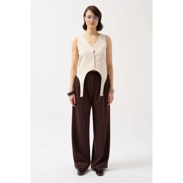 Kemer Detay V Yaka Yelek