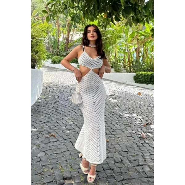 Kerry Sırt Dekolteli Cut Out Elbise 2776