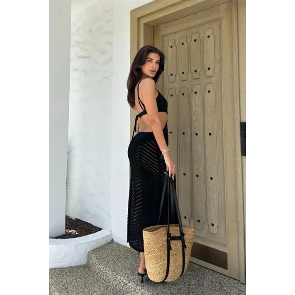 Kerry Sırt Dekolteli Cut Out Elbise 2776