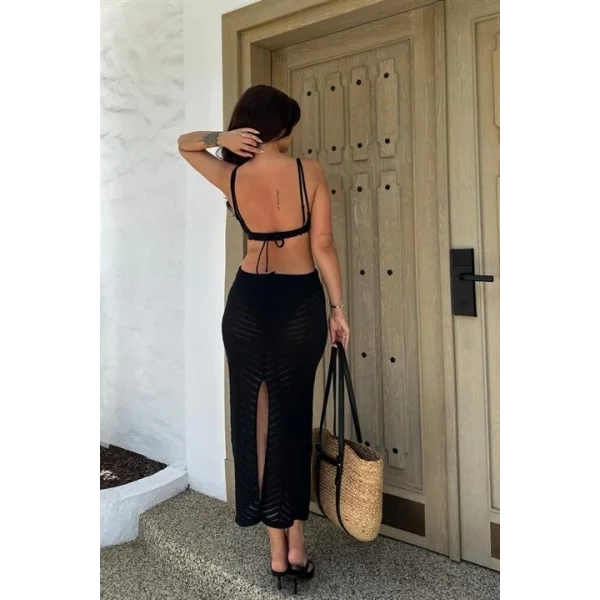 Kerry Sırt Dekolteli Cut Out Elbise 2776