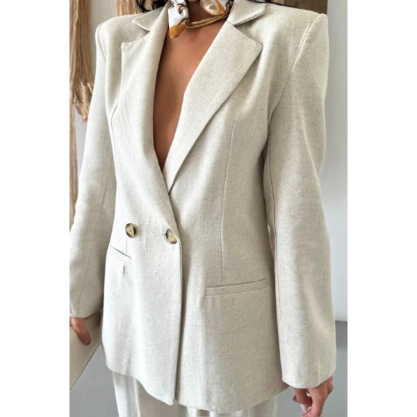 KETEN CEKET - PANTOLON TAKIM - Ham