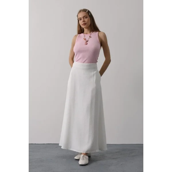 Keten Etek - Beyaz