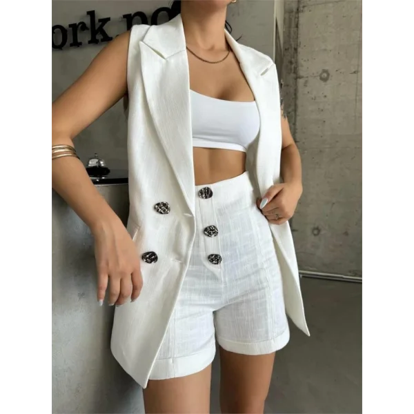 KETEN YEEK  ŞORT TAKI  Beyaz