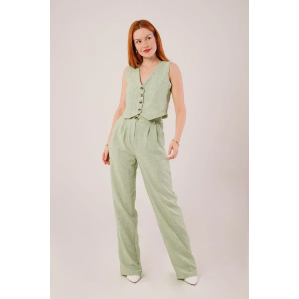 Kırçıllı Desen Yeşil Takım