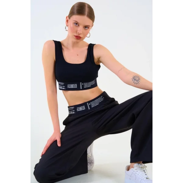 Kısa Büstiyer - Siyah