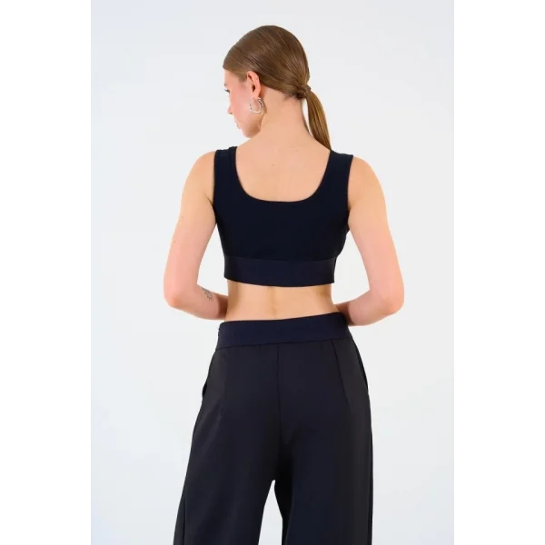 Kısa Büstiyer - Siyah