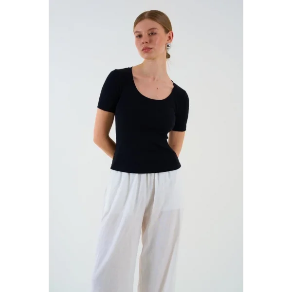 Kısa Kollu Tshirt  iyah