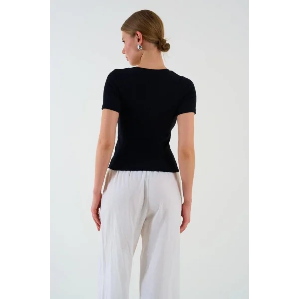 Kısa Kollu Tshirt  iyah