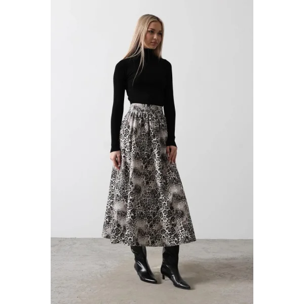 Kloş eopar Desen Etek  eopar