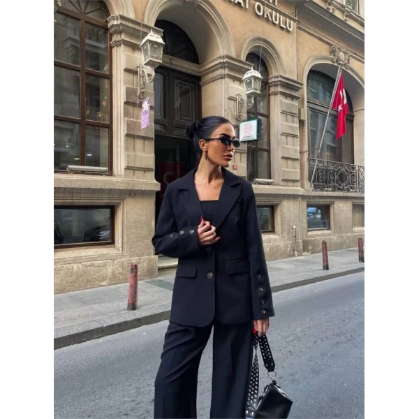 KO 4 DÜĞE   BÜTİYERİ 3 CEKET PANTOON TAKI  iyah