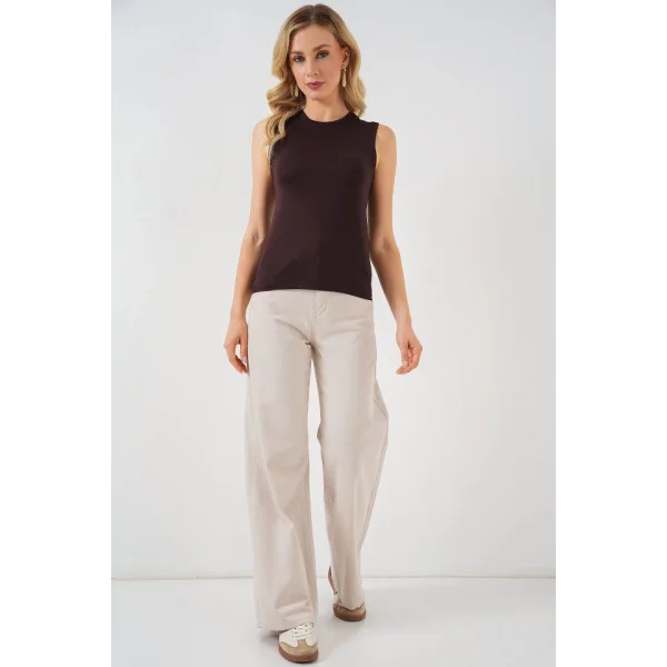 Kolsuz Body 4347 - Kahverengi