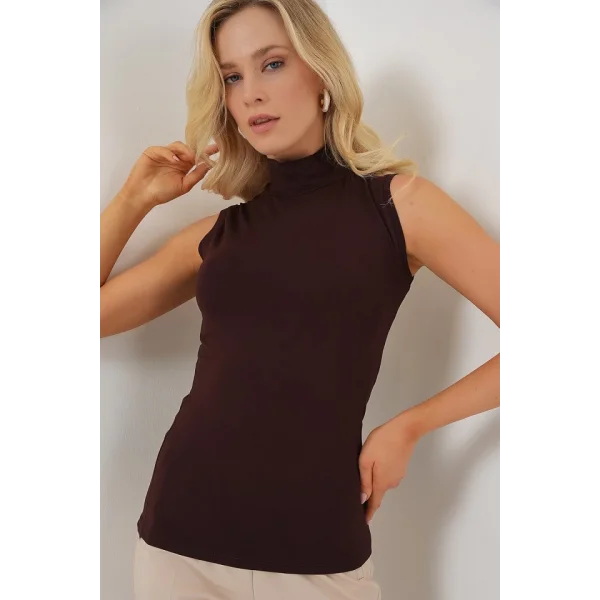 Kolsuz Body 4348 - Kahverengi