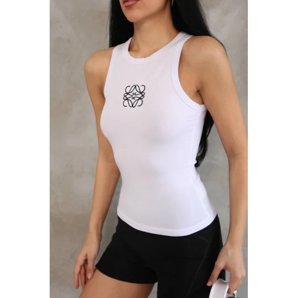 Kolsuz Nakışlı Badi Bluz  Beyaz