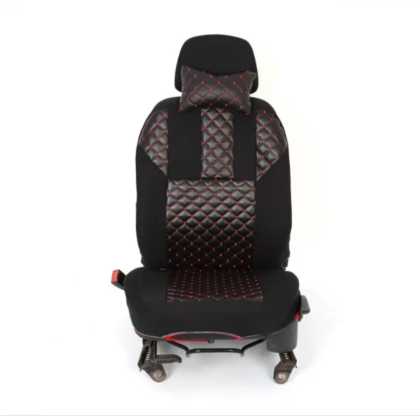 Koltuk Kılıfı Ön Arka Koltuklar Komple Set - Kırmızı