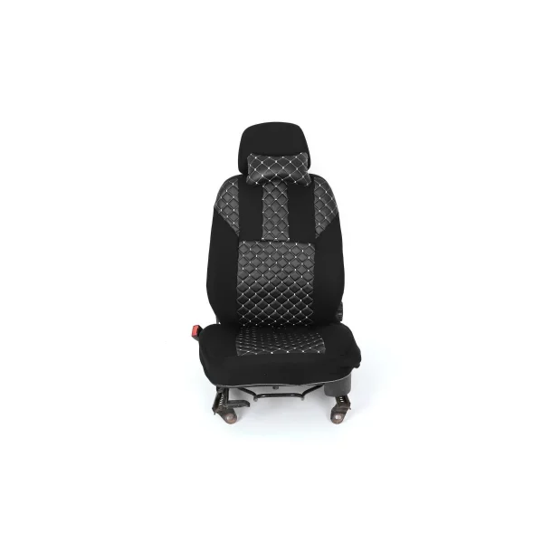 Koltuk Kılıfı Ön Arka Koltuklar Komple Set - Siyah