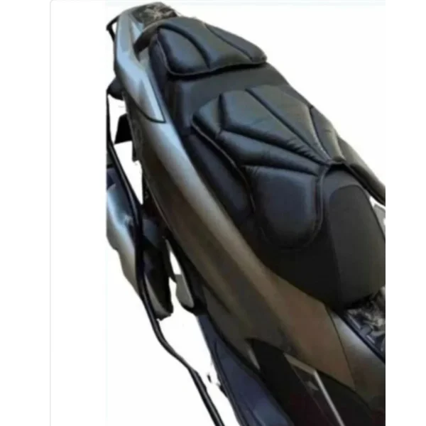 Konfor Sele Motosiklet Üniversal Koltuk Konfor Sele Deri - Siyah