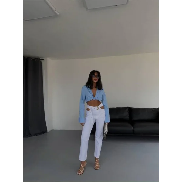 KOT PANTOLON - Beyaz